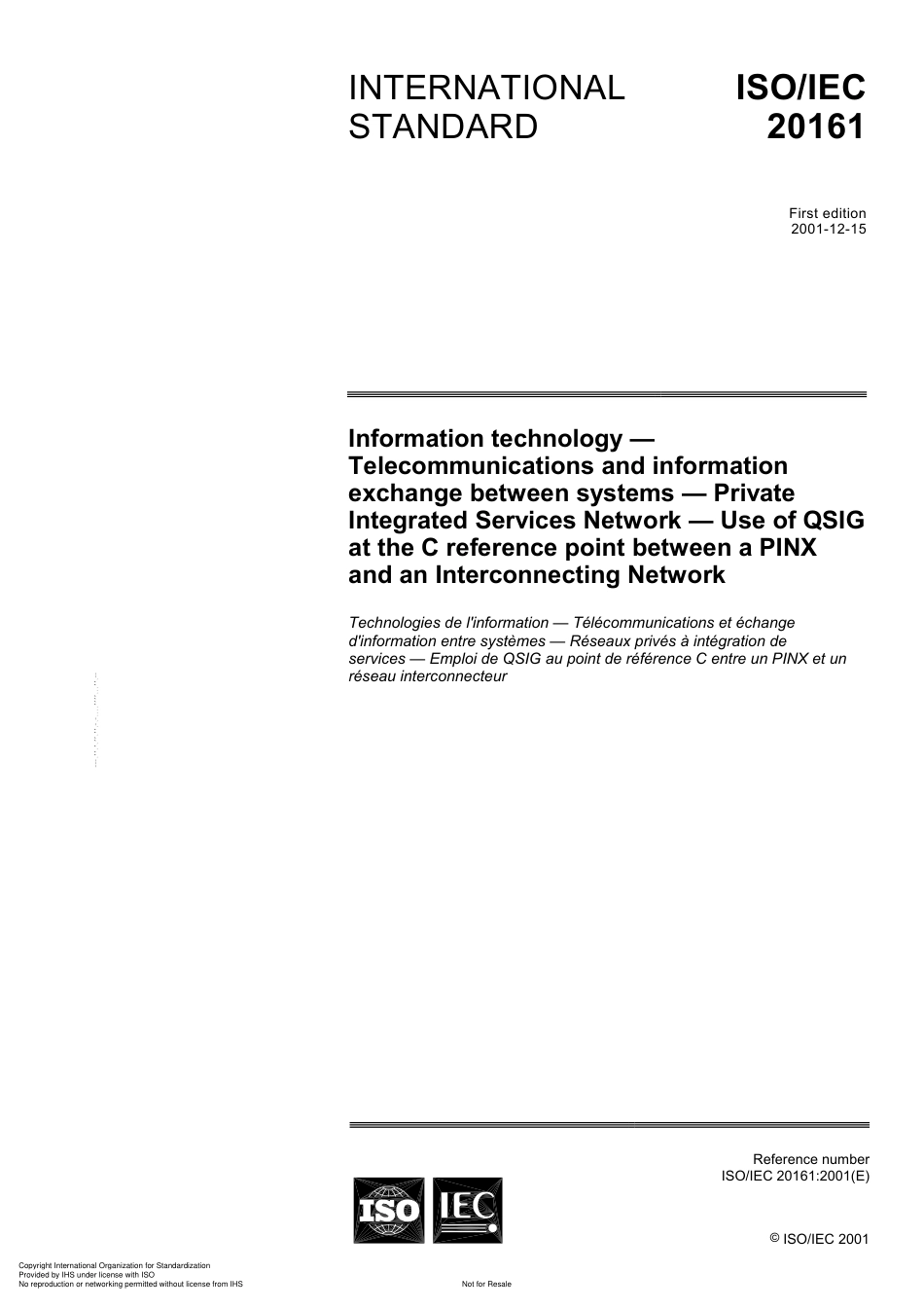 ISO IEC 20161-2001.pdf_第1页