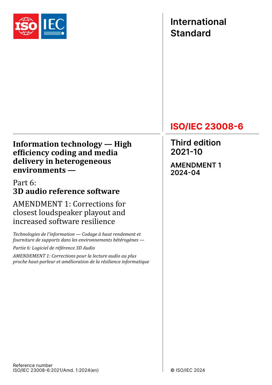 ISO IEC 23008-6-2021 amd1-2024.pdf_第1页
