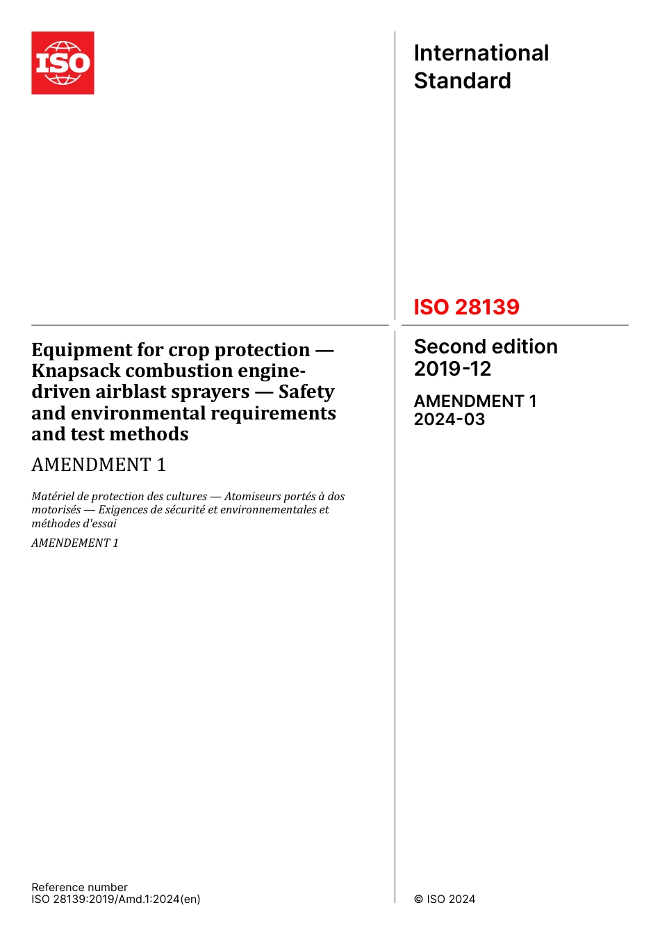 ISO 28139-2019 amd1-2024.pdf_第1页