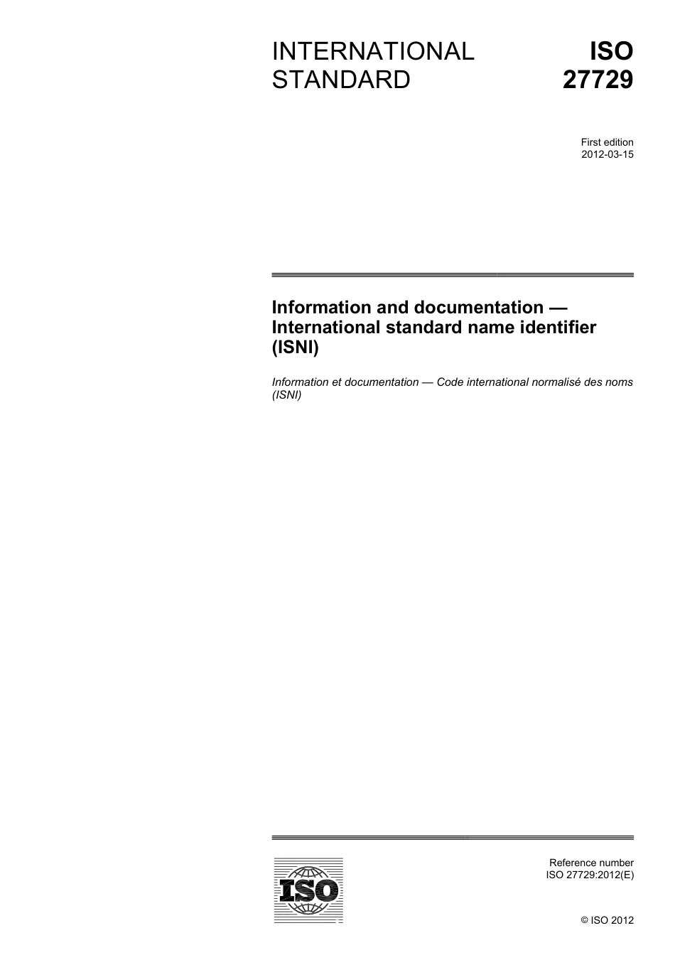 ISO 27729-2012.pdf_第1页