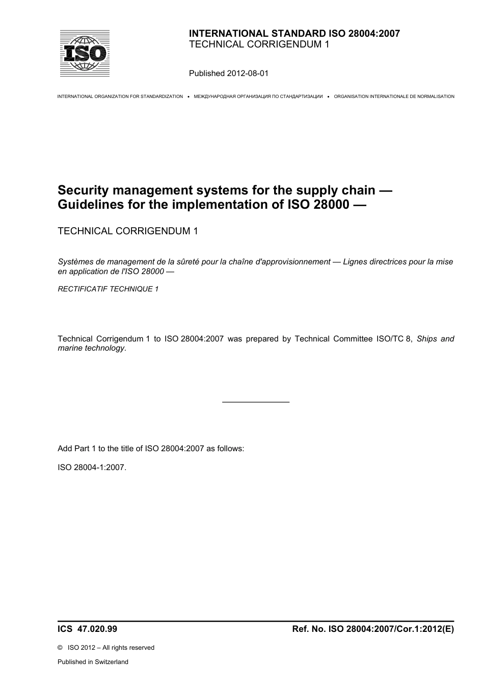 ISO 28004-2007 cor1-2012.pdf_第1页