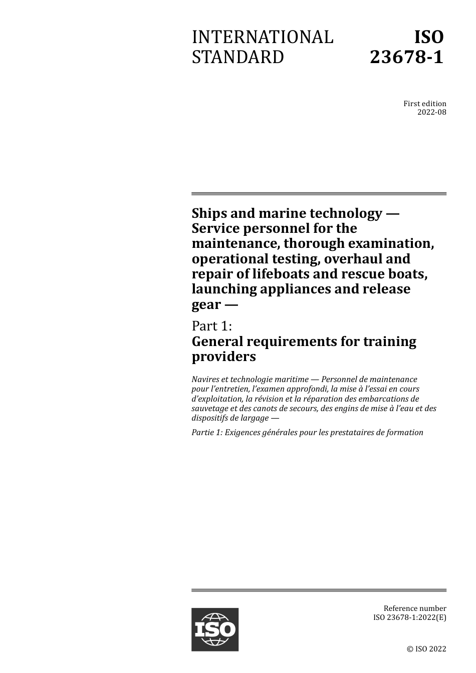 ISO 23678-1-2022.pdf_第1页