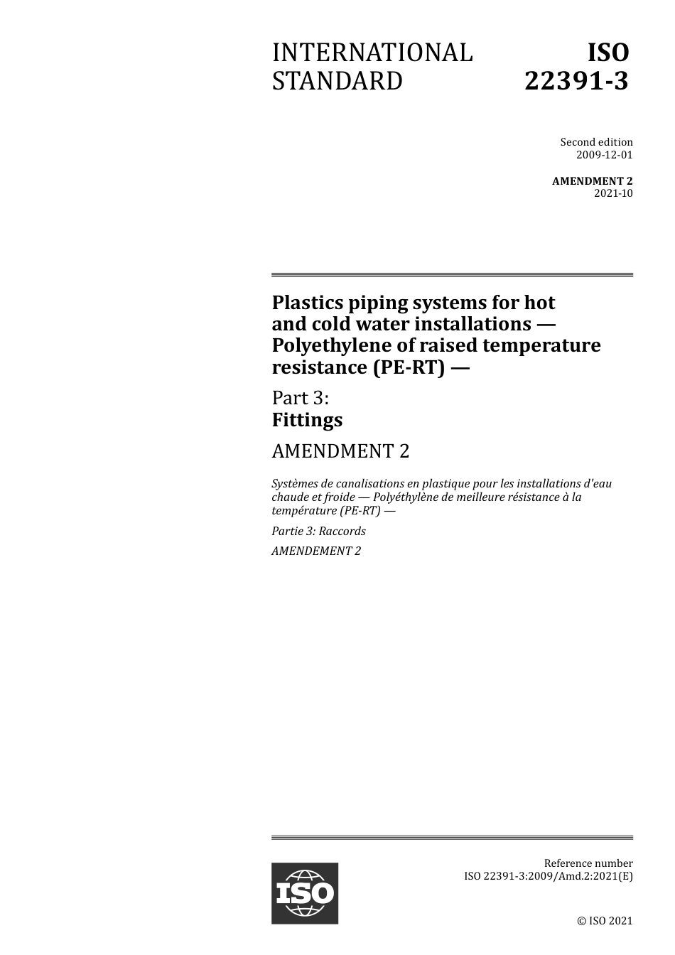 ISO 22391-3-2009 amd2-2021.pdf_第1页
