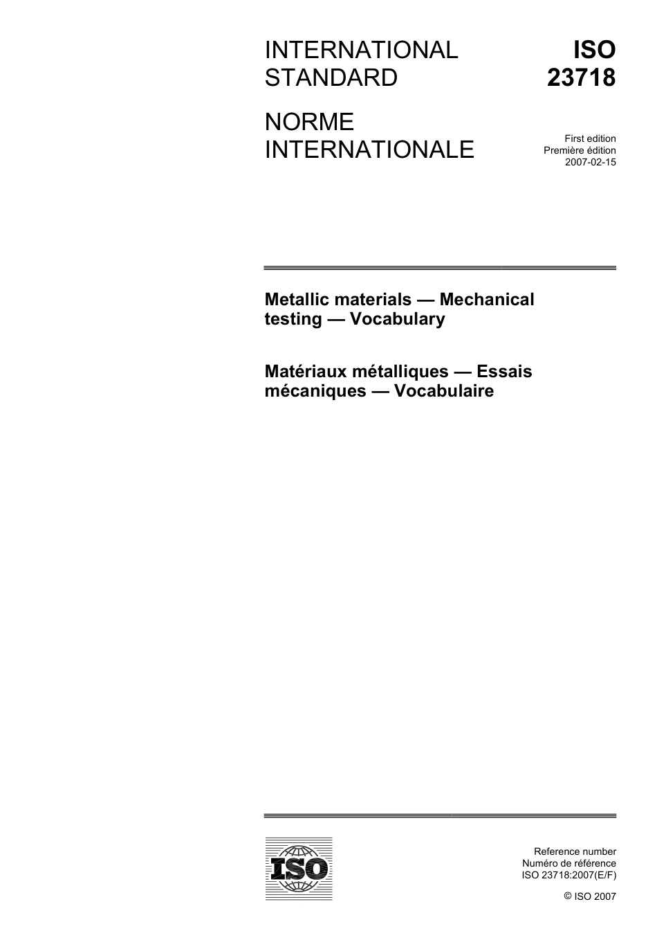 ISO 23718-2007.pdf_第1页