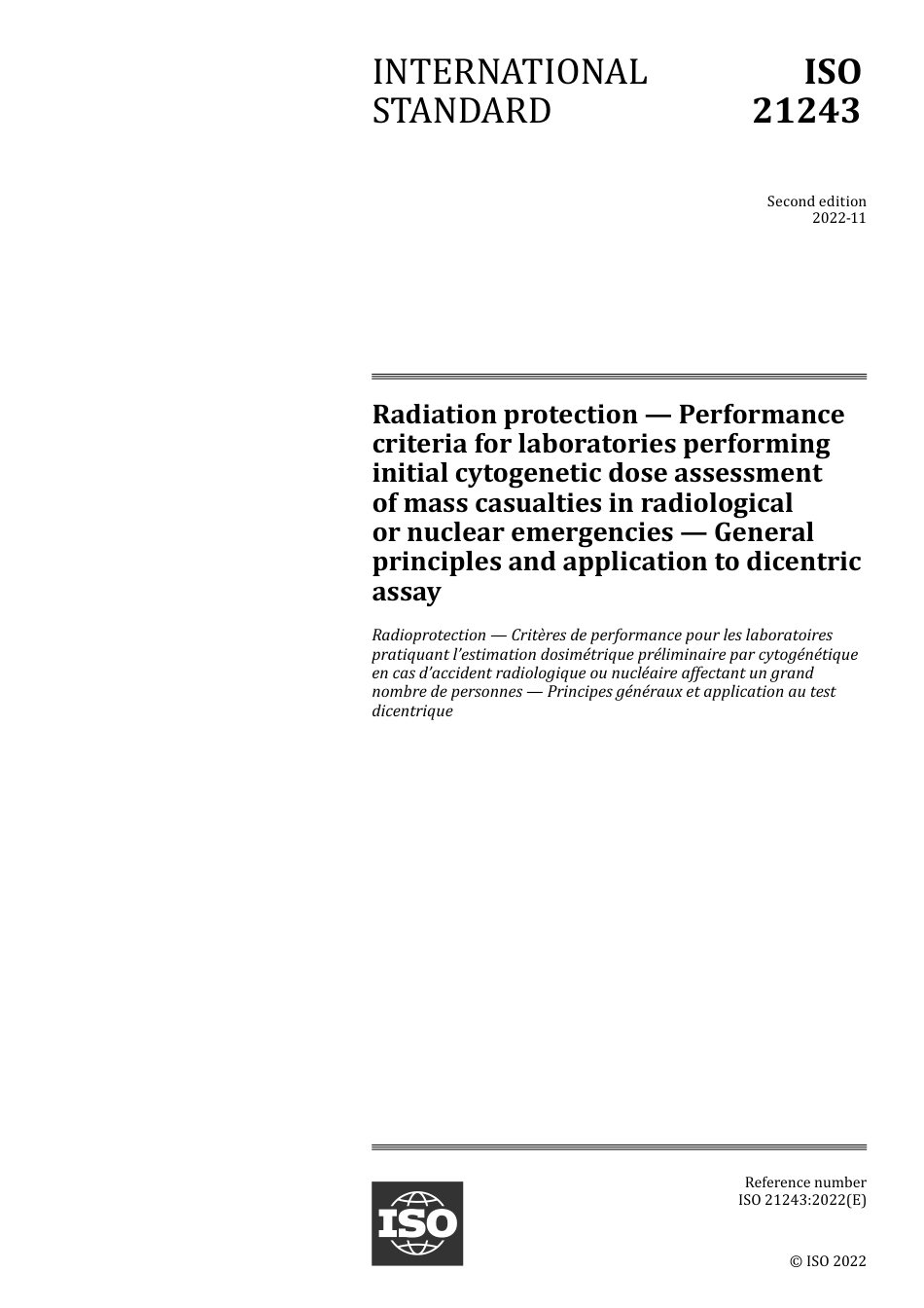 ISO 21243-2022.pdf_第1页