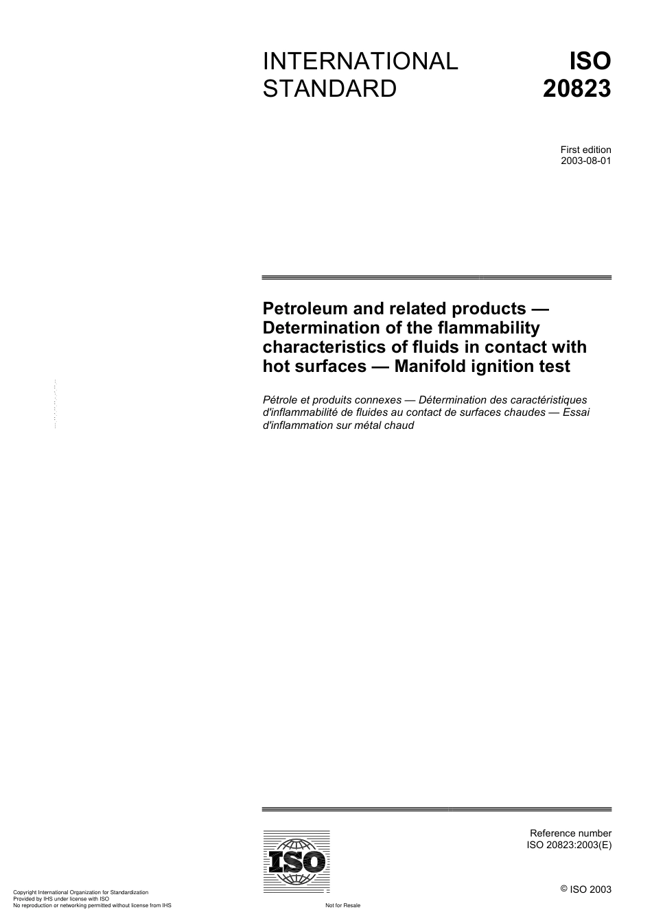 ISO 20823-2003.pdf_第1页