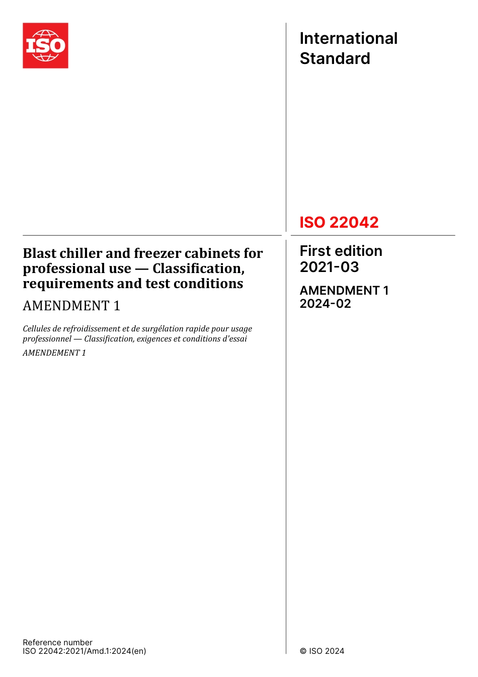 ISO 22042-2021 amd1-2024.pdf_第1页