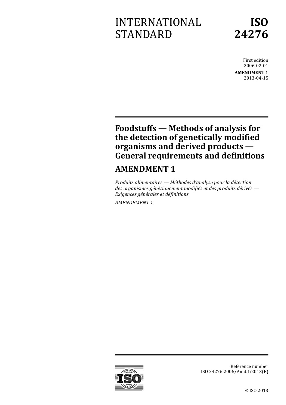 ISO 24276-2006 amd1-2013.pdf_第1页