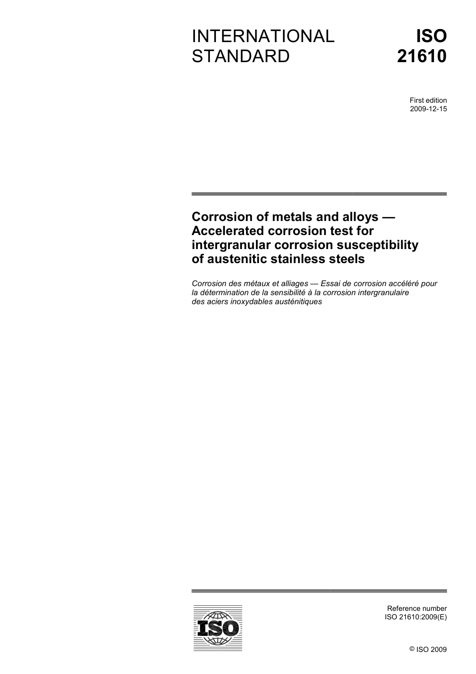 ISO 21610-2009.pdf_第1页