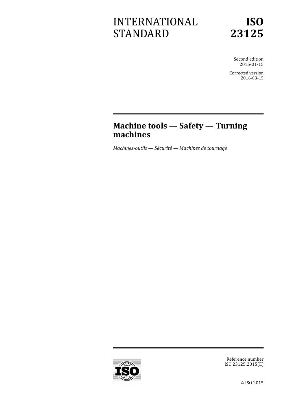 ISO 23125-2015 (2016).pdf_第1页