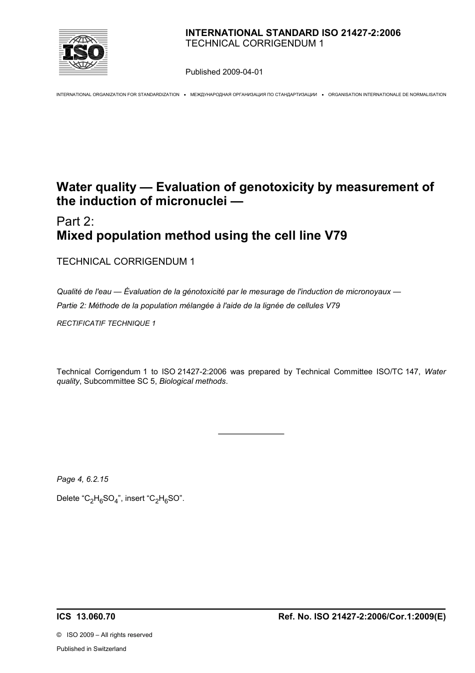 ISO 21427-2-2006 cor1-2009.pdf_第1页