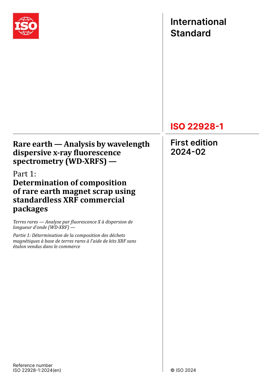 ISO 22928-1-2024.pdf_第1页