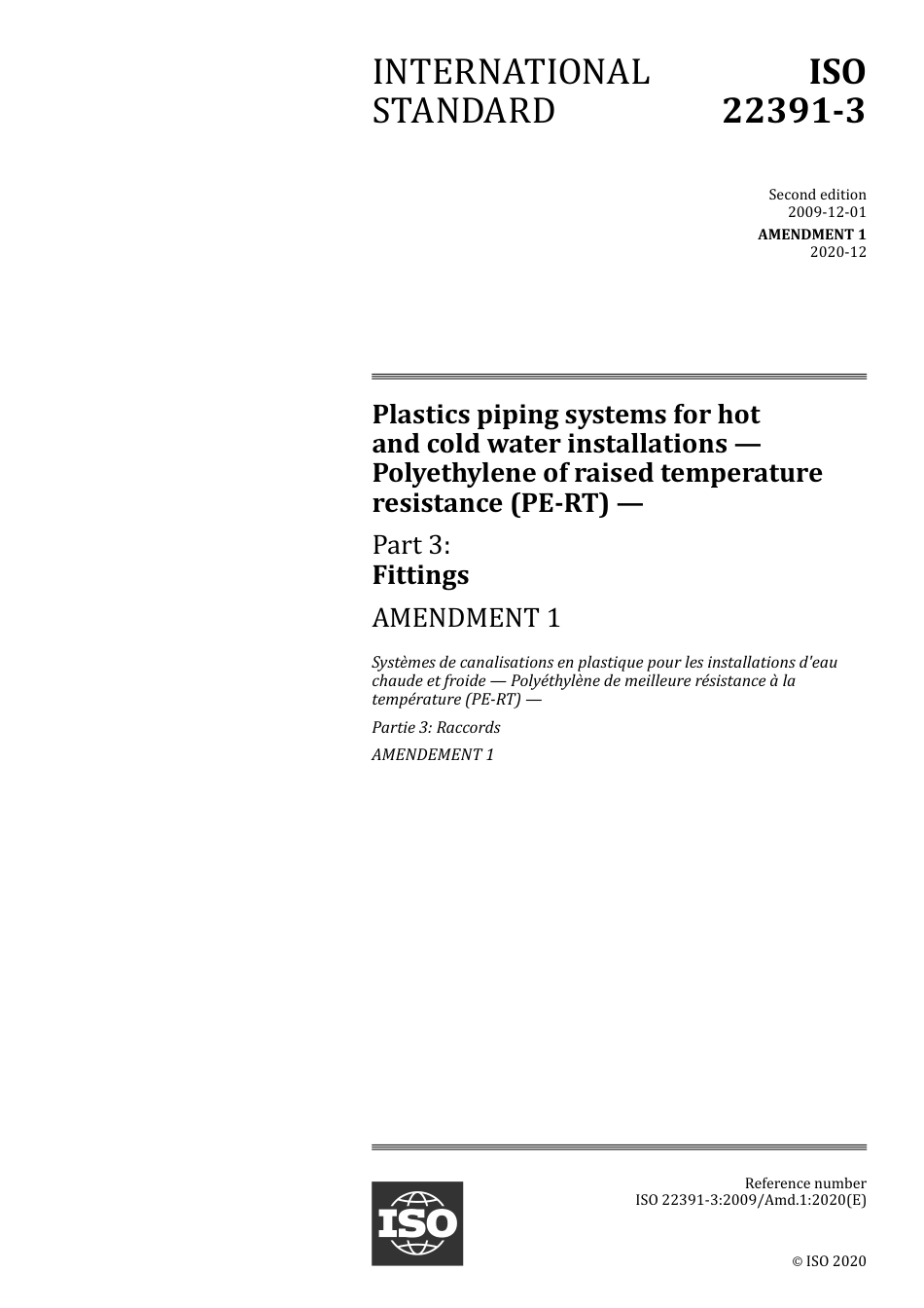 ISO 22391-3-2009 amd1-2020.pdf_第1页
