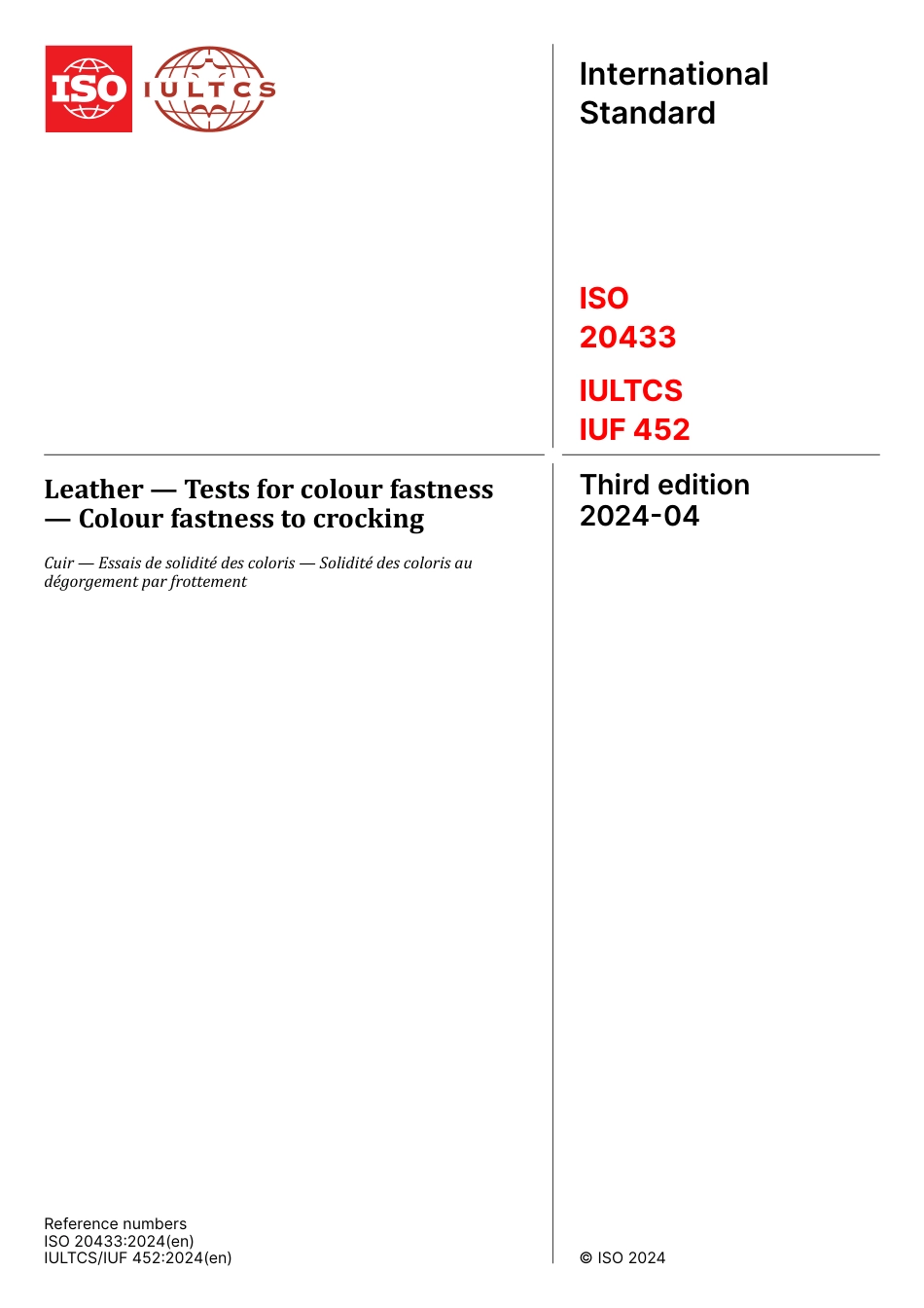 ISO 20433-2024.pdf_第1页