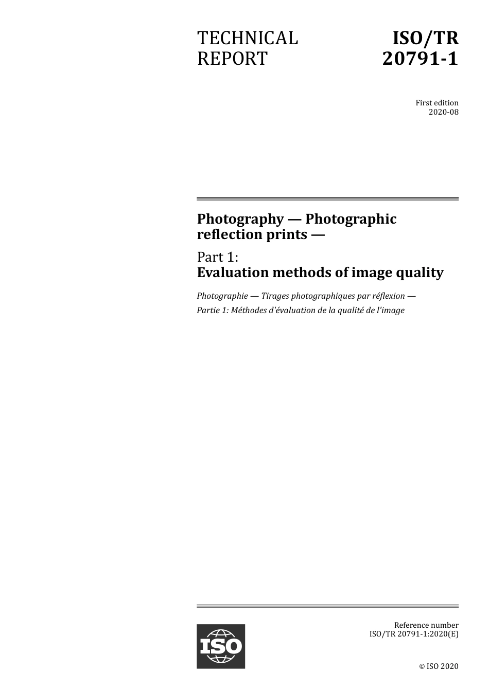 ISO TR 20791-1-2020.pdf_第1页
