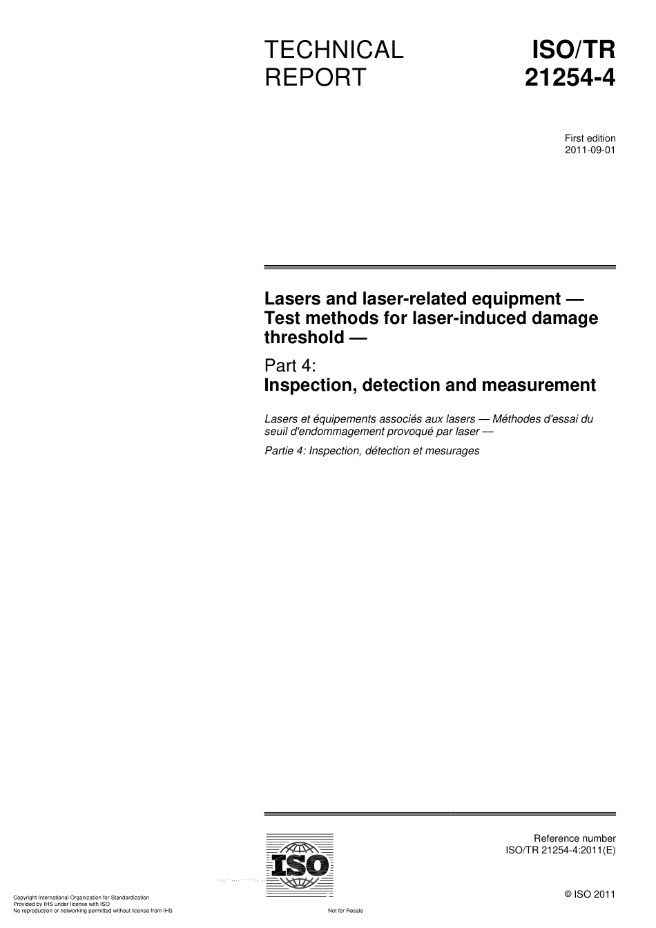 ISO TR 21254-4-2011.pdf_第1页