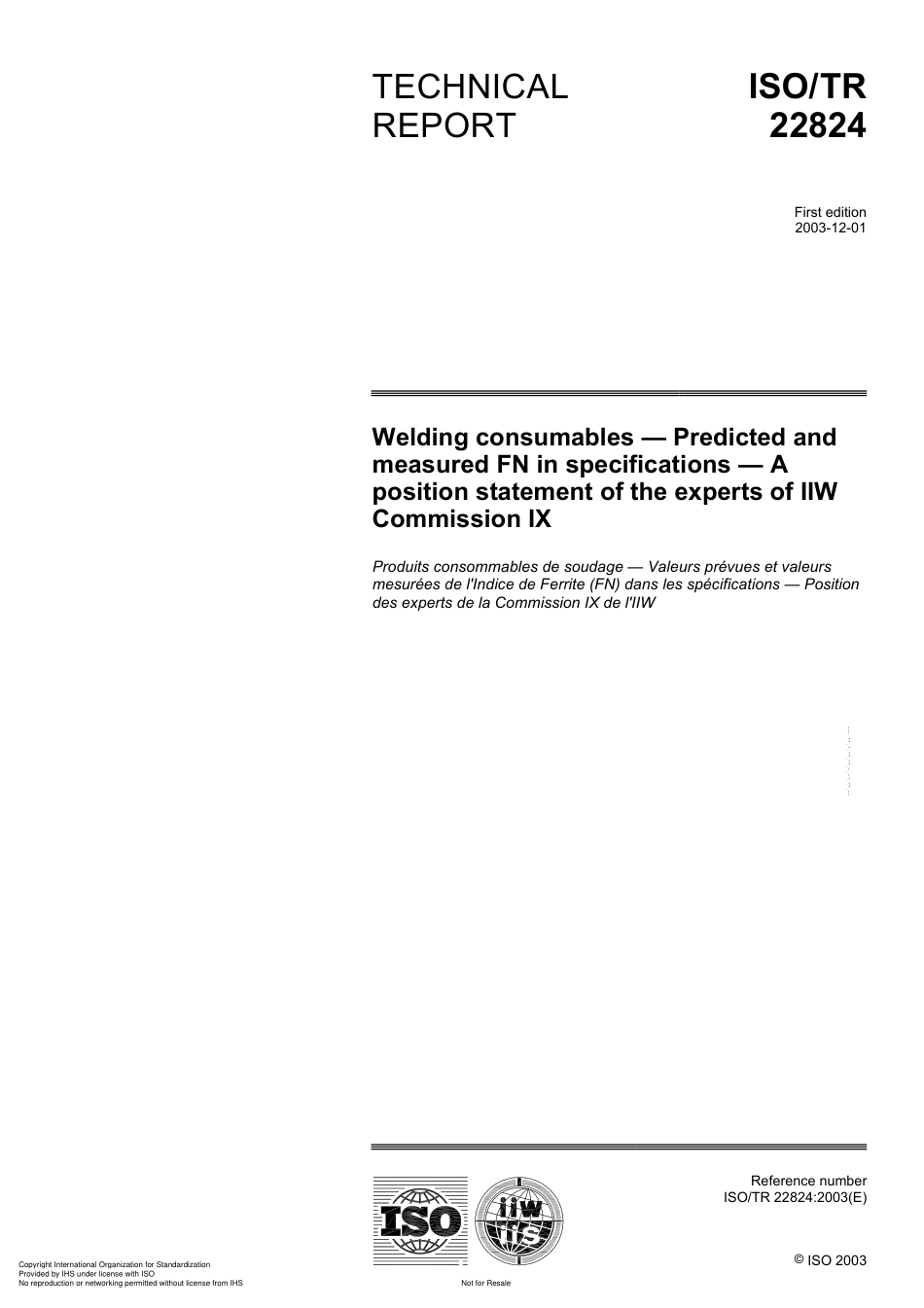 ISO TR 22824-2003.pdf_第1页