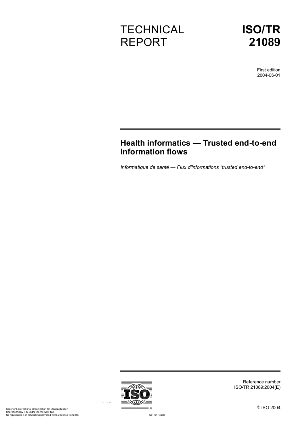 ISO TR 21089-2004.pdf_第1页