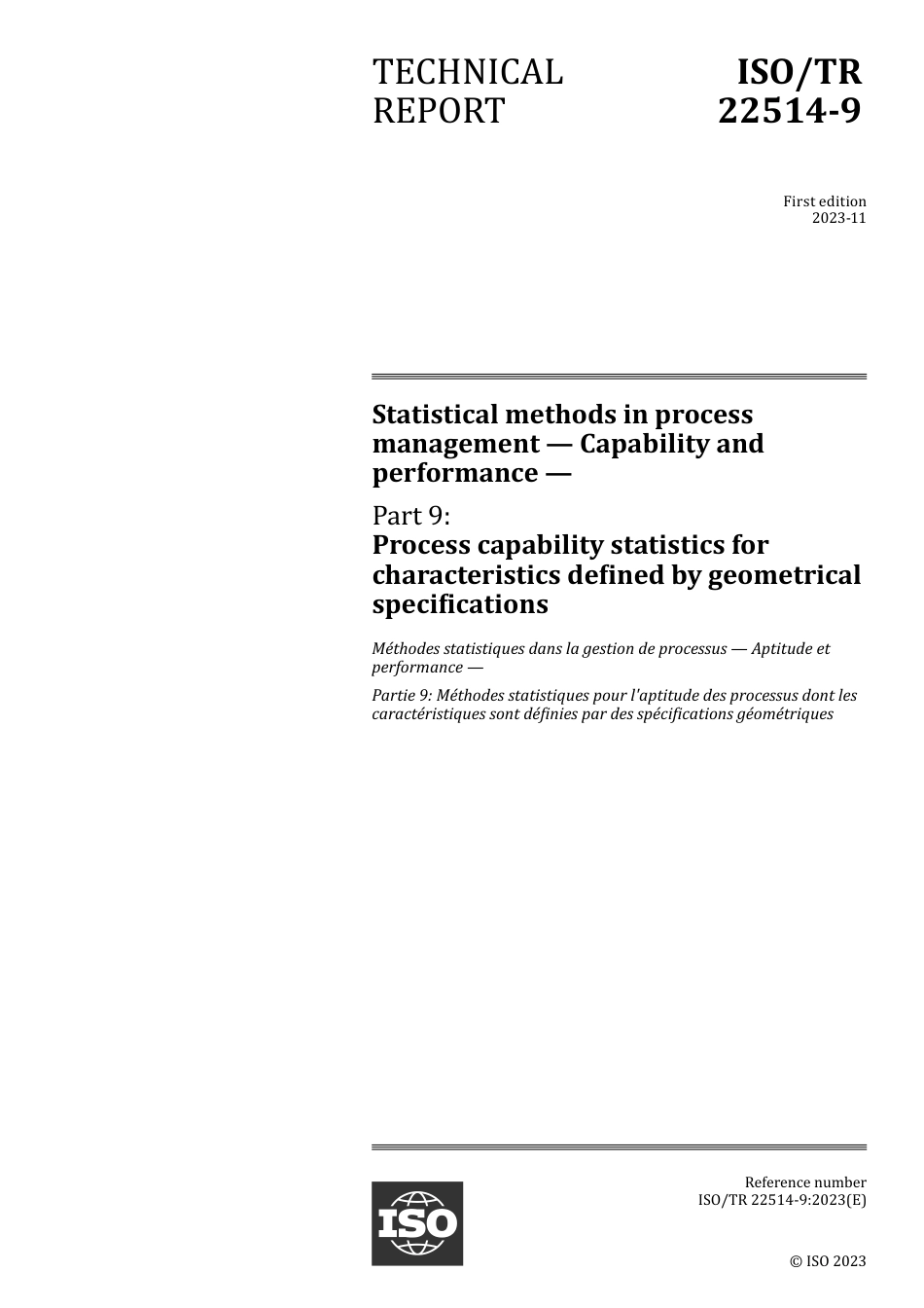 ISO TR 22514-9-2023.pdf_第1页