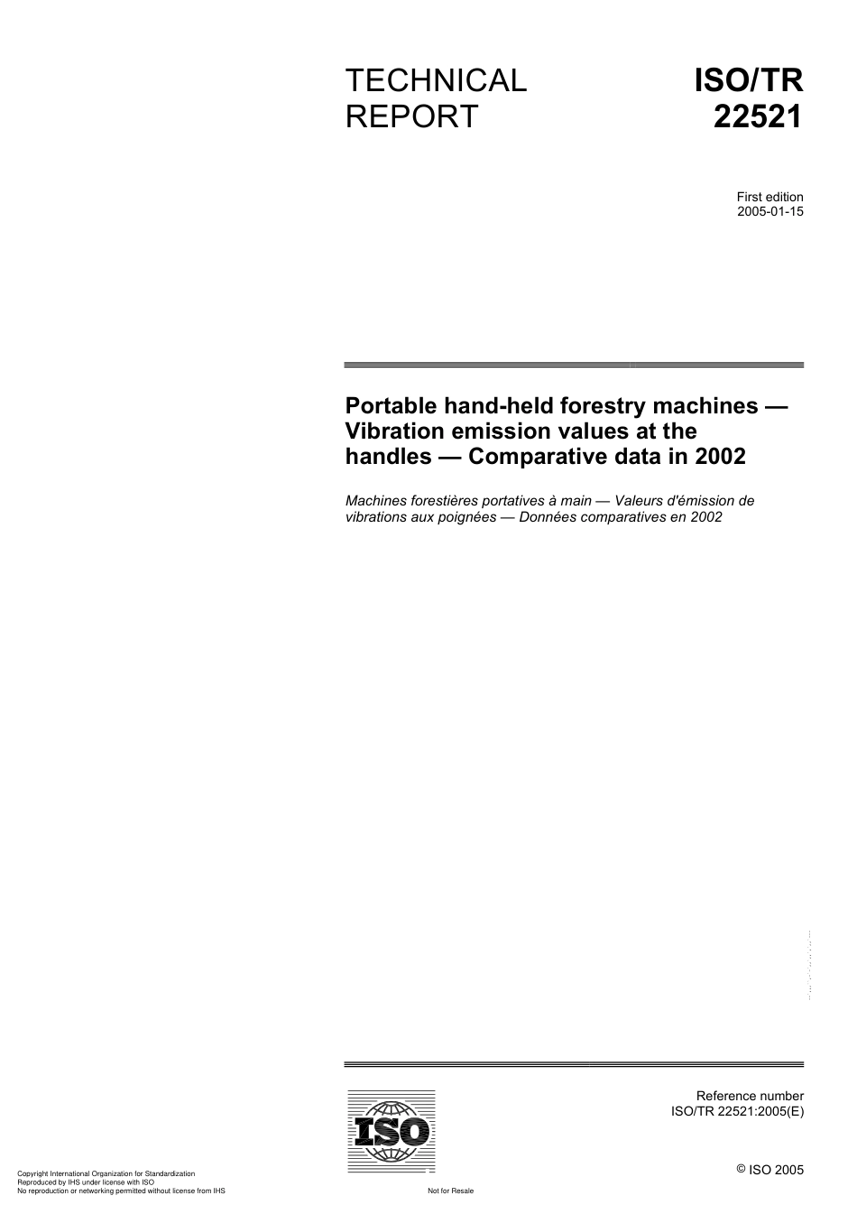 ISO TR 22521-2005.pdf_第1页