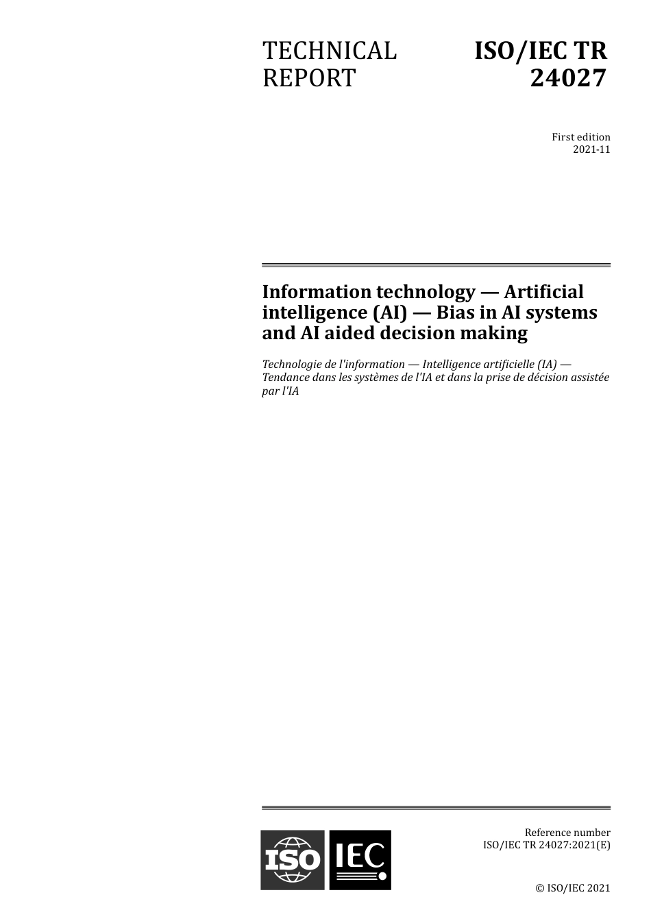 ISO IEC TR 24027-2021.pdf_第1页