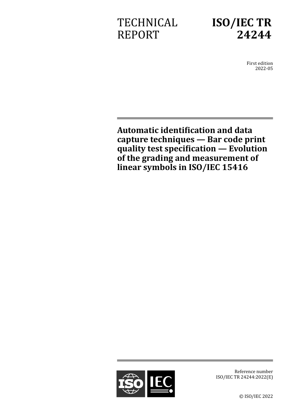 ISO IEC TR 24244-2022.pdf_第1页