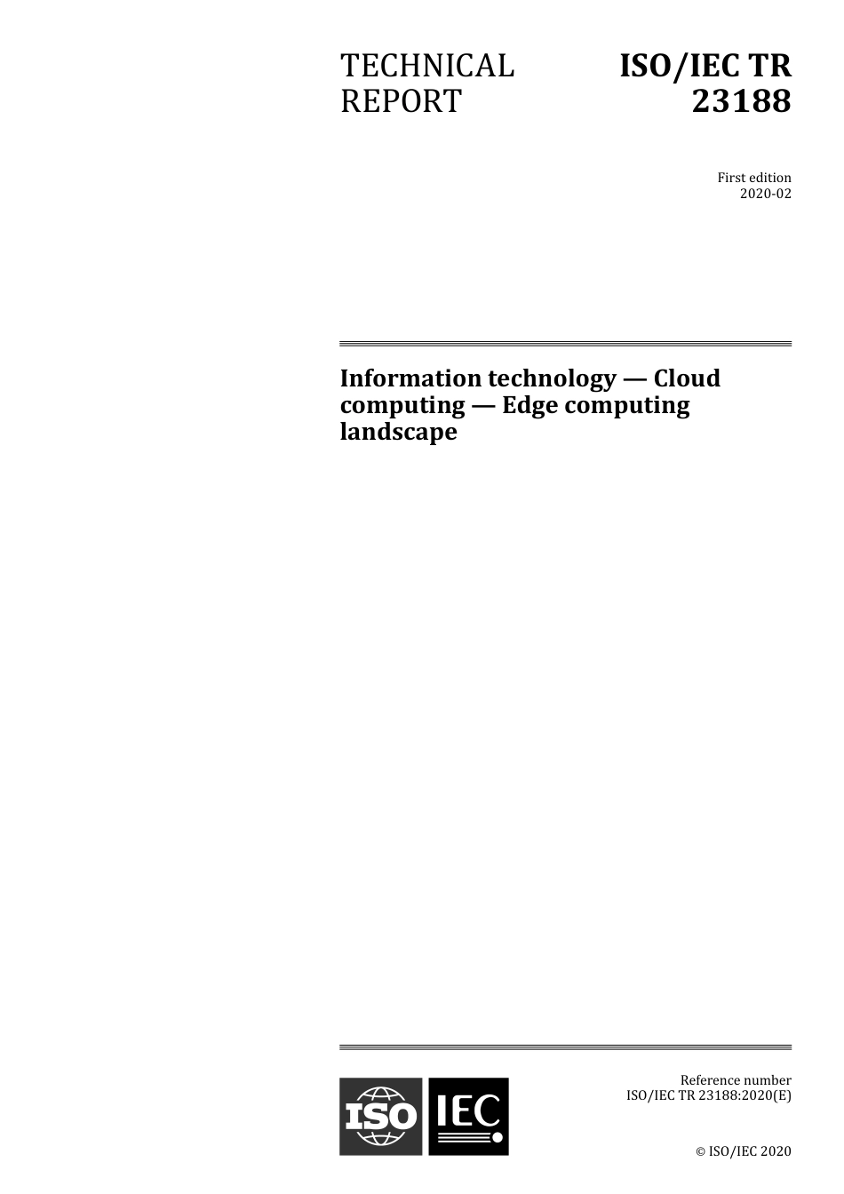 ISO IEC TR 23188-2020.pdf_第1页