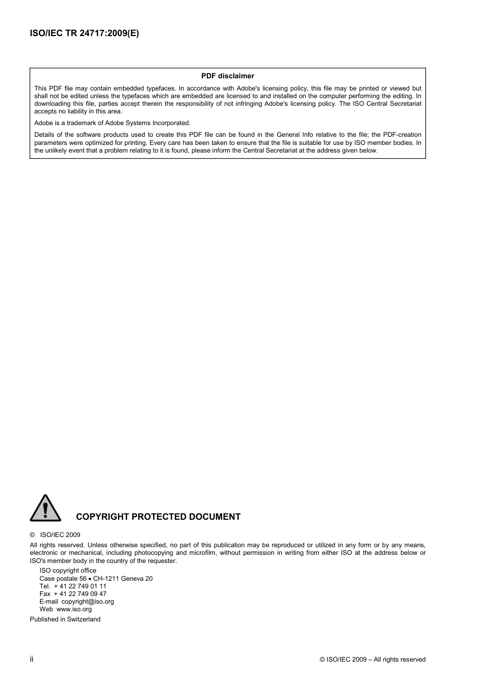 ISO IEC TR 24717-2009.pdf_第2页
