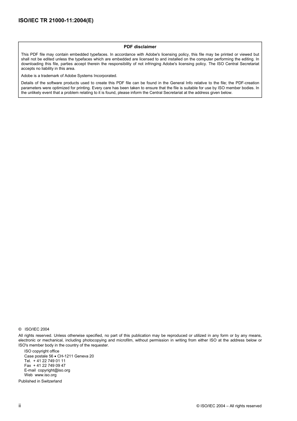 ISO IEC TR 21000-11-2004.pdf_第2页