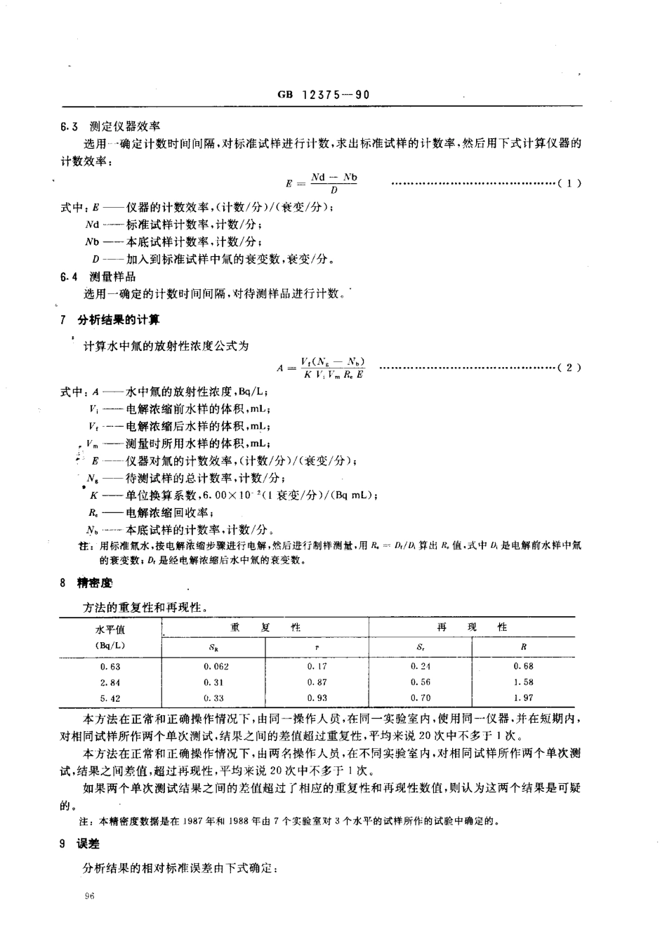 GBT12375-1990水中氚的分析方法.pdf_第3页