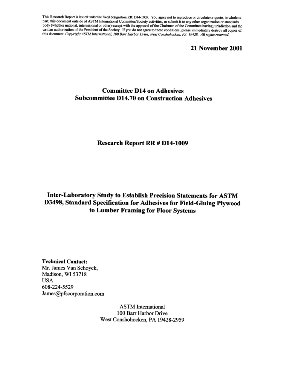 ASTM RR-D14-1009 2001.pdf_第1页