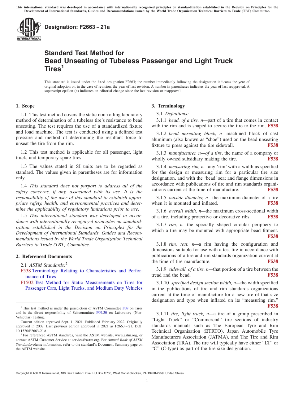 ASTM F2663 - 21a.pdf_第1页