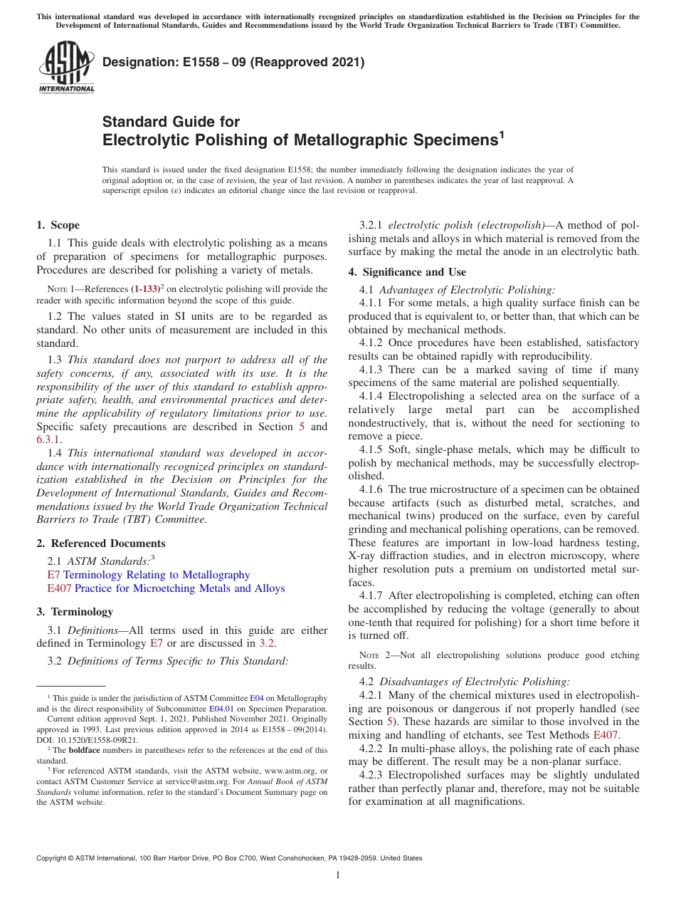 ASTM E1558 - 09 (2021).pdf_第1页