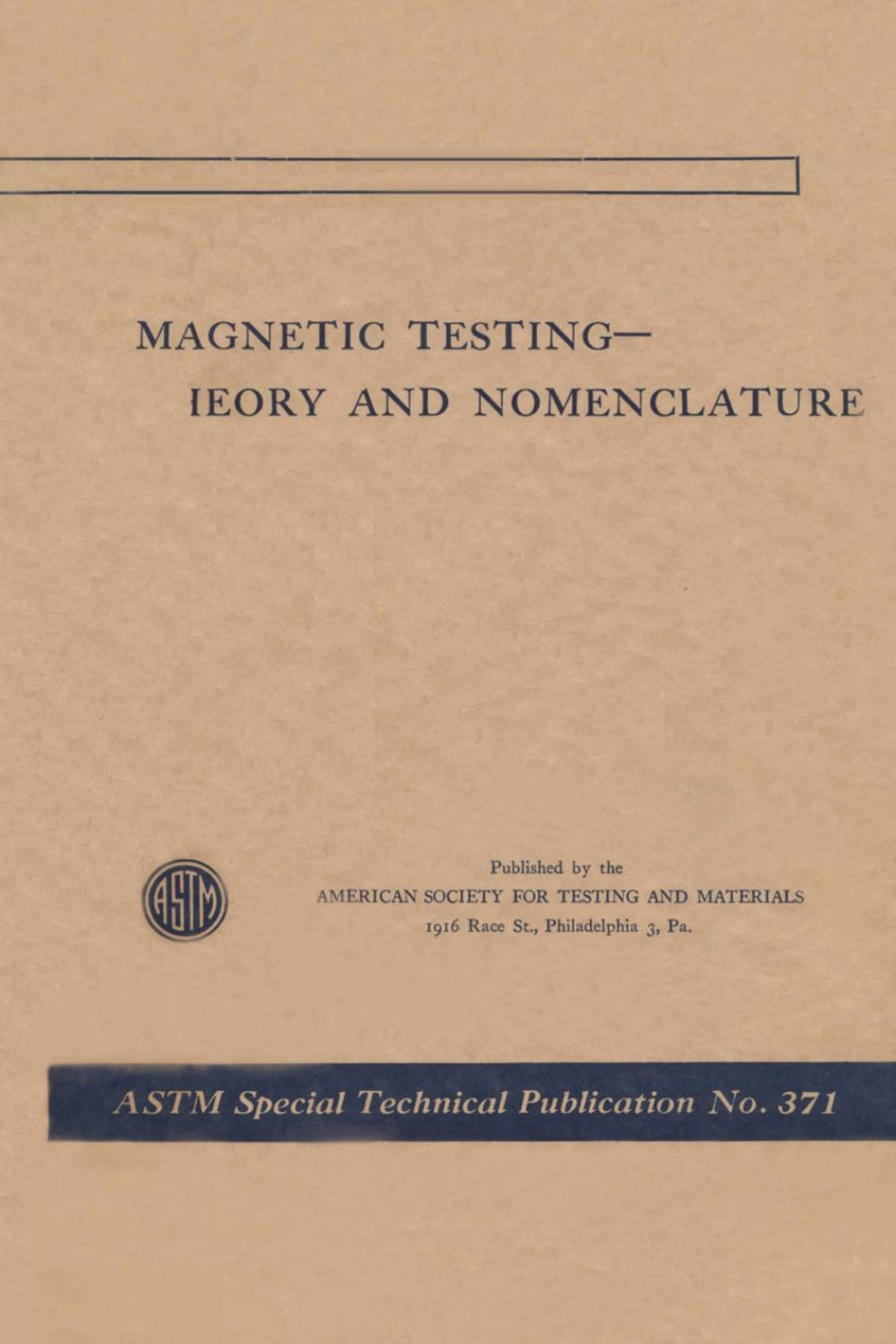ASTM STP 371-1964.pdf_第1页