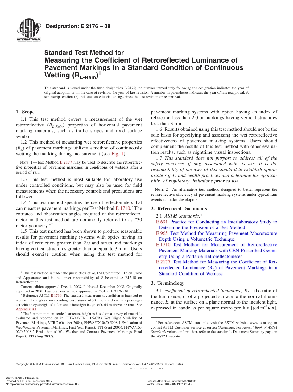 ASTM E2176 - 08.pdf_第1页