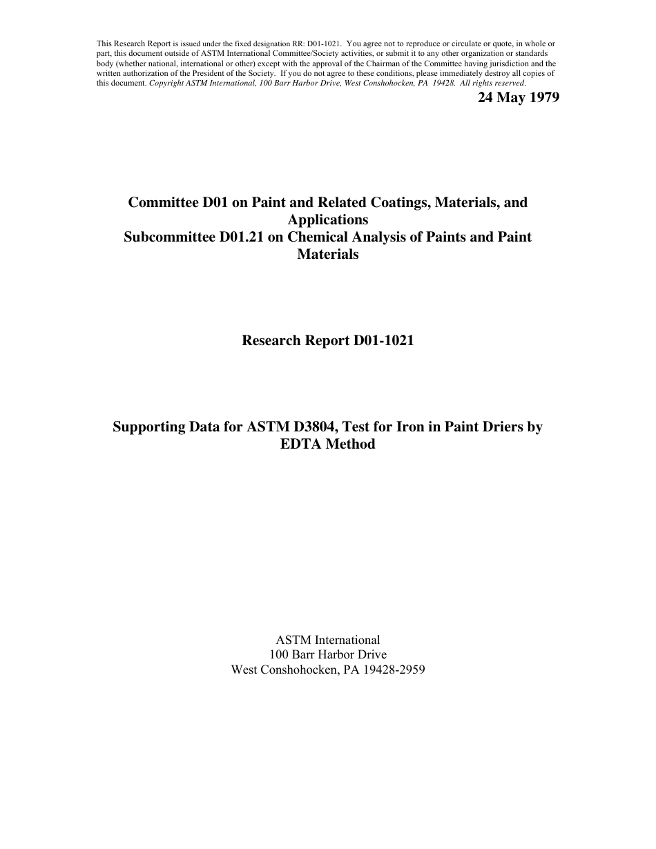 ASTM RR-D01-1021 1979.pdf_第1页