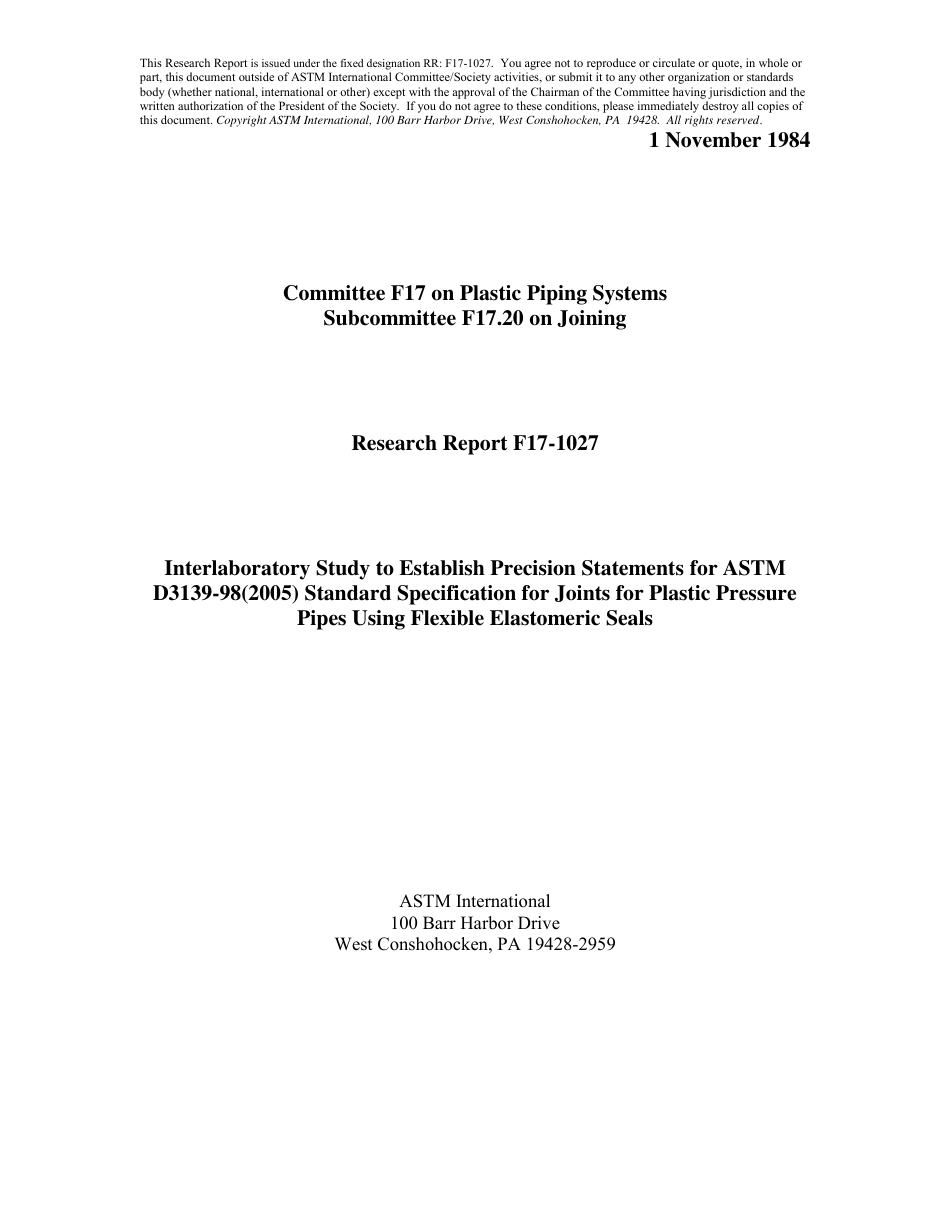 ASTM RR-F17-1027 1984.pdf_第1页