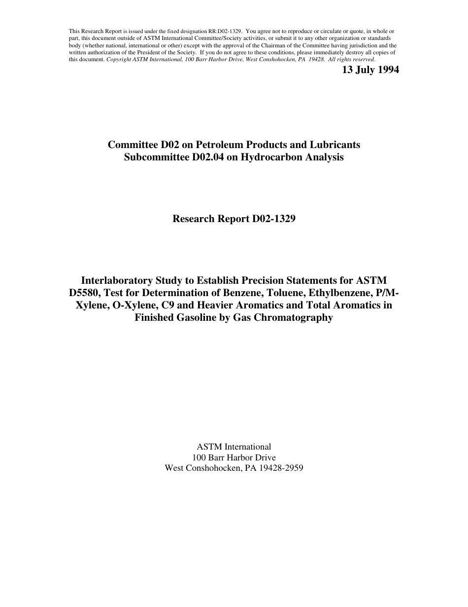 ASTM RR-D02-1329 1994.pdf_第1页