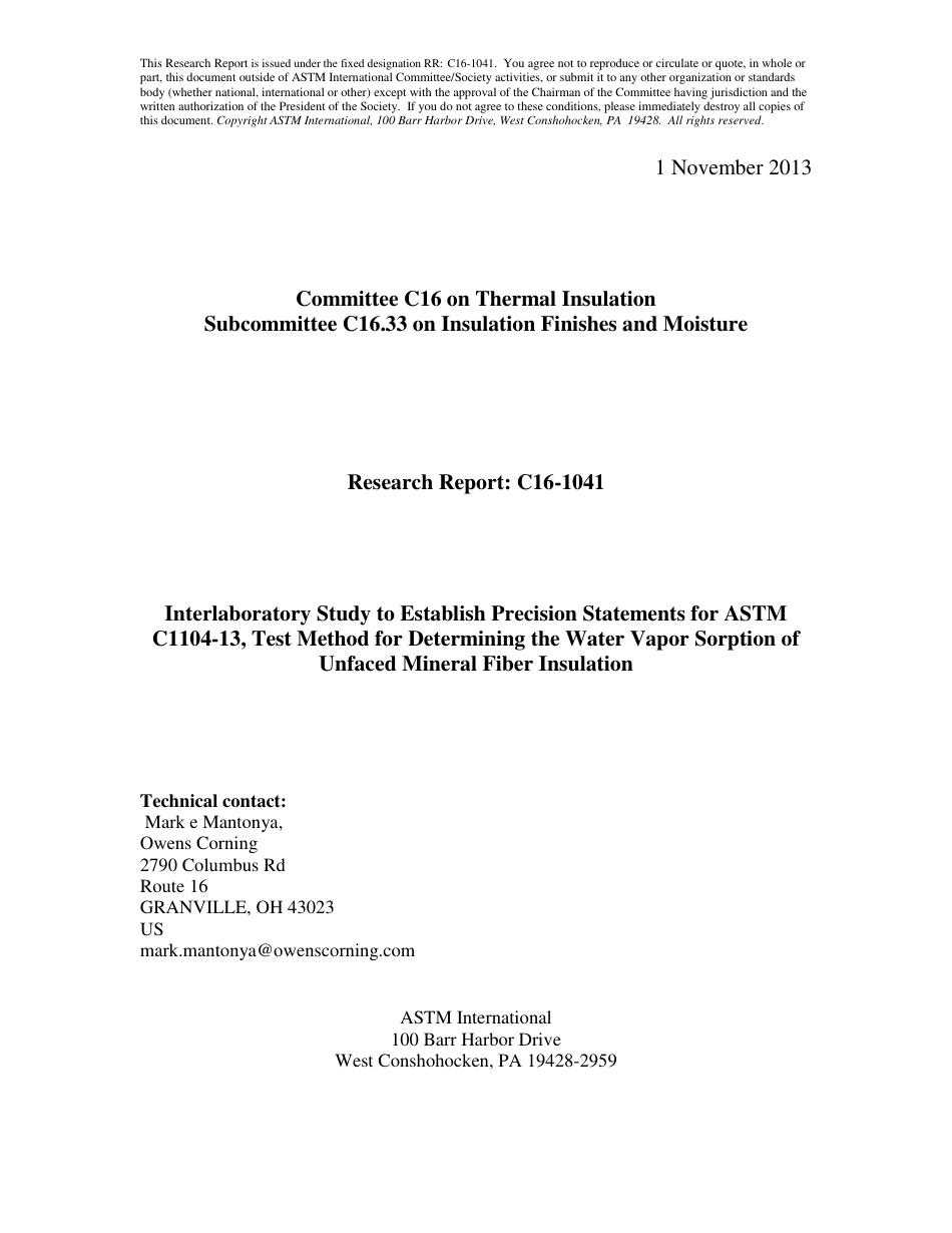 ASTM RR-C16-1041 2013.pdf_第1页
