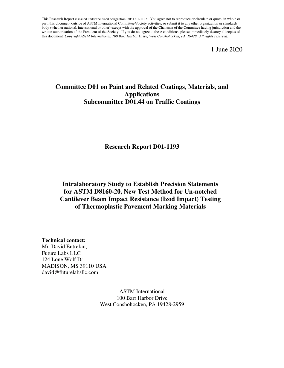 ASTM RR-D01-1193 2020.pdf_第1页