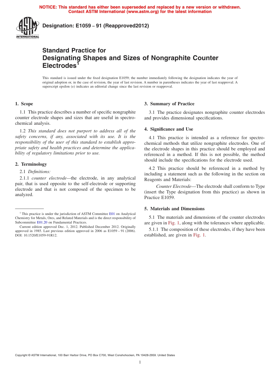 ASTM E1059 - 91 (2012).pdf_第1页