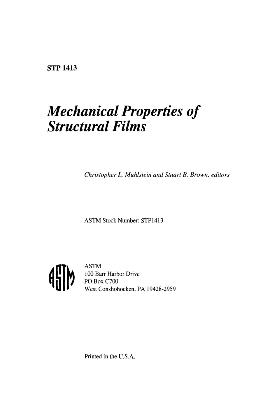 ASTM STP 1413-2001.pdf_第2页