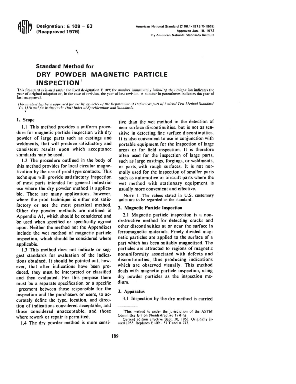 ASTM E109 - 63 (1975) scan.pdf_第1页