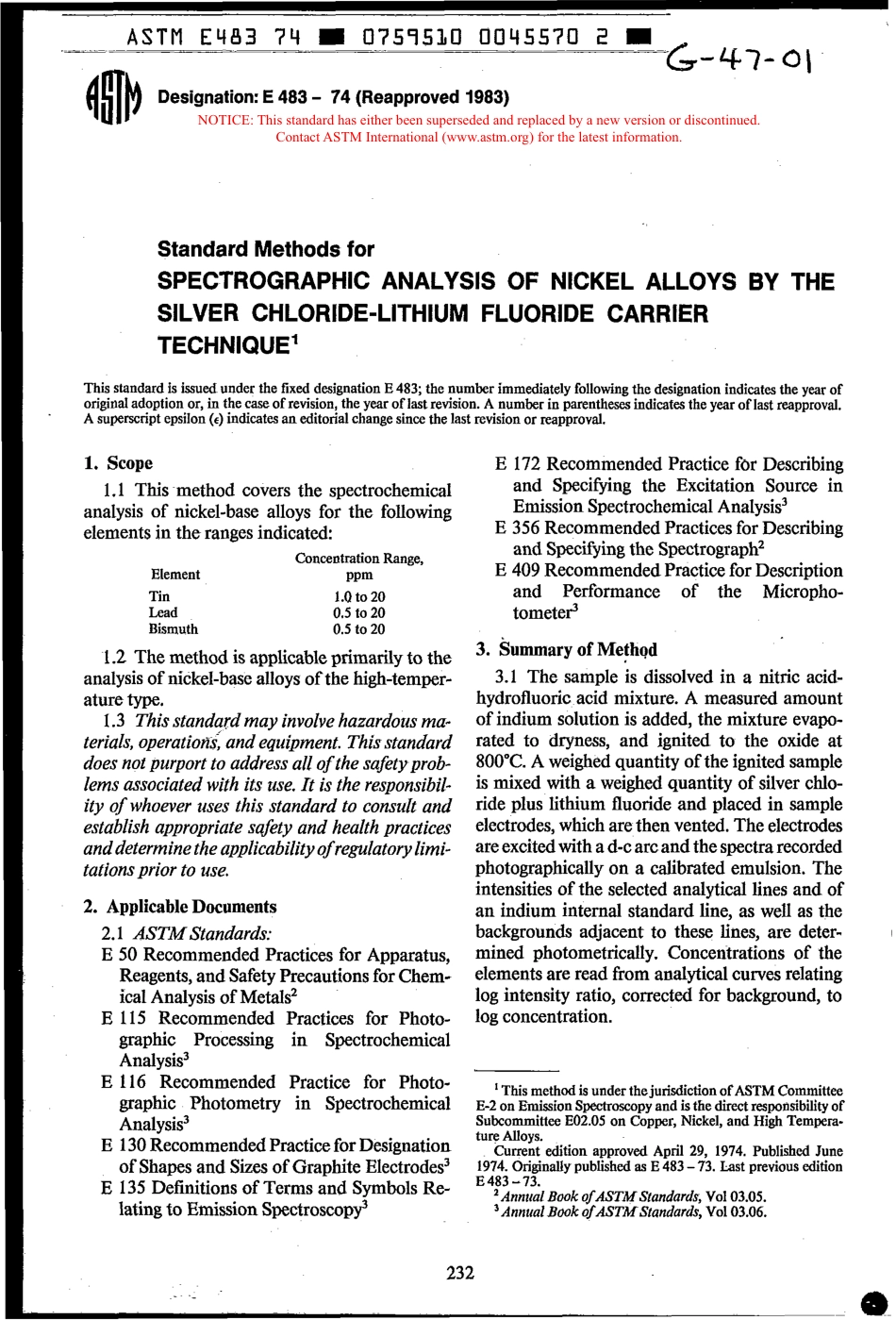 ASTM E483 - 74 (1983) scan.pdf_第1页