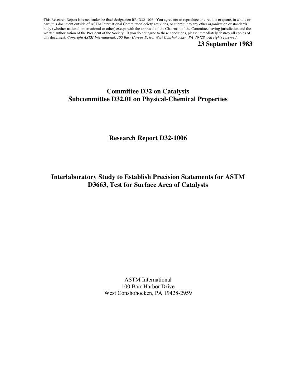 ASTM RR-D32-1006 1983.pdf_第1页