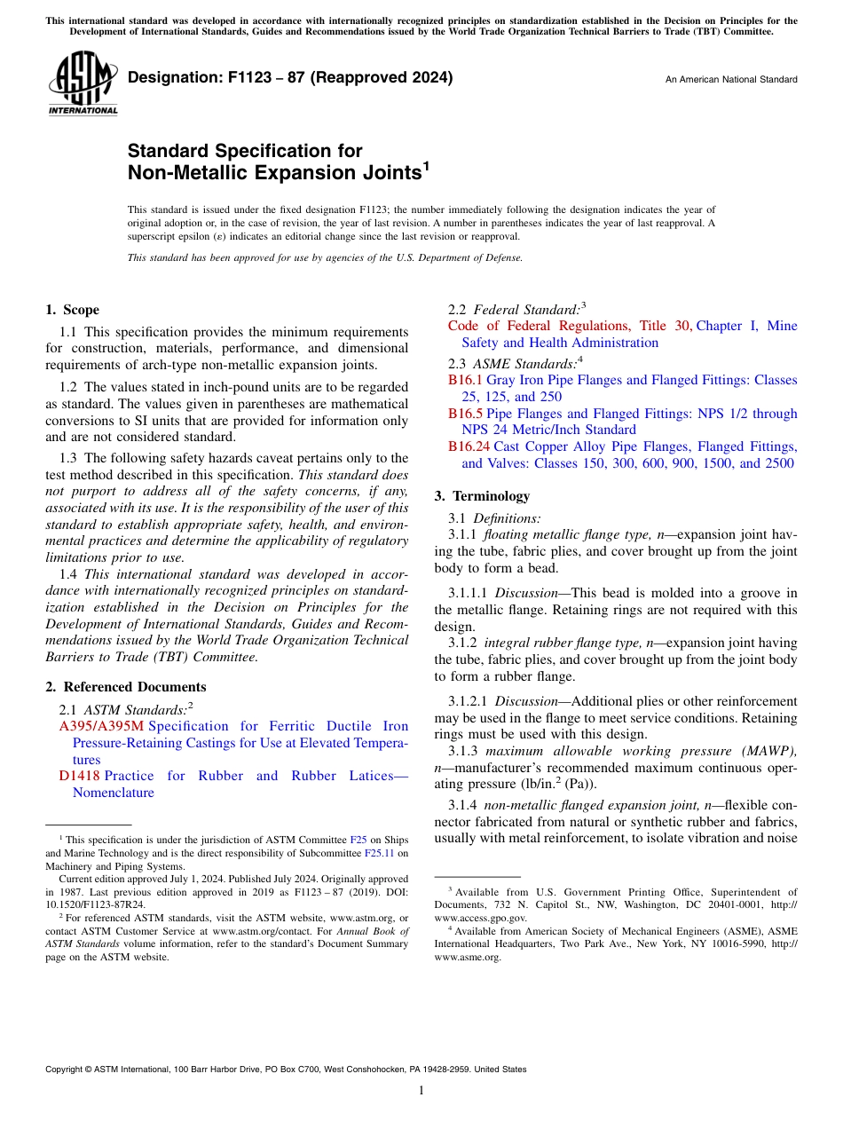 ASTM F1123 - 87 (2024).pdf_第1页