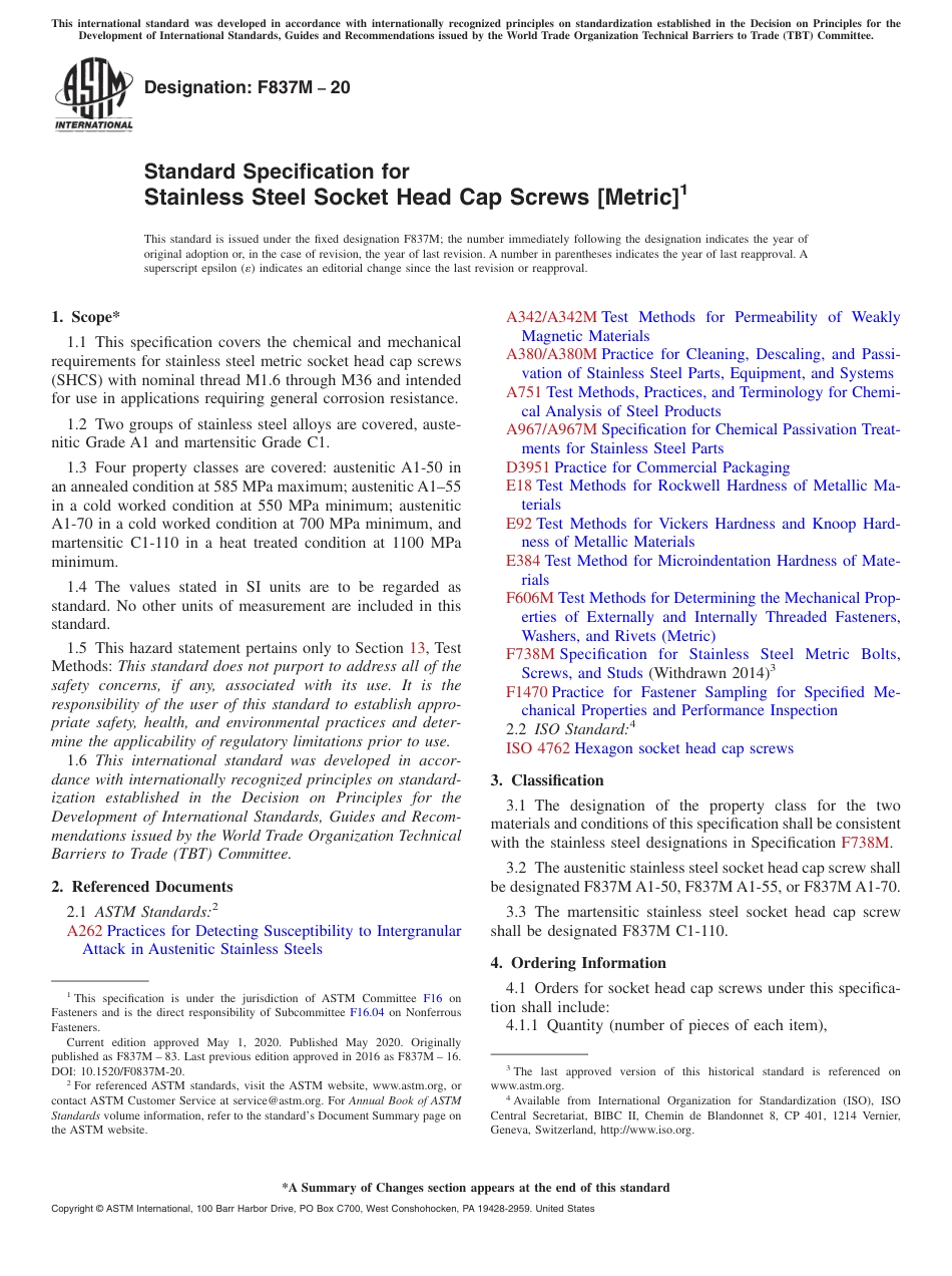 ASTM F837M - 20.pdf_第1页