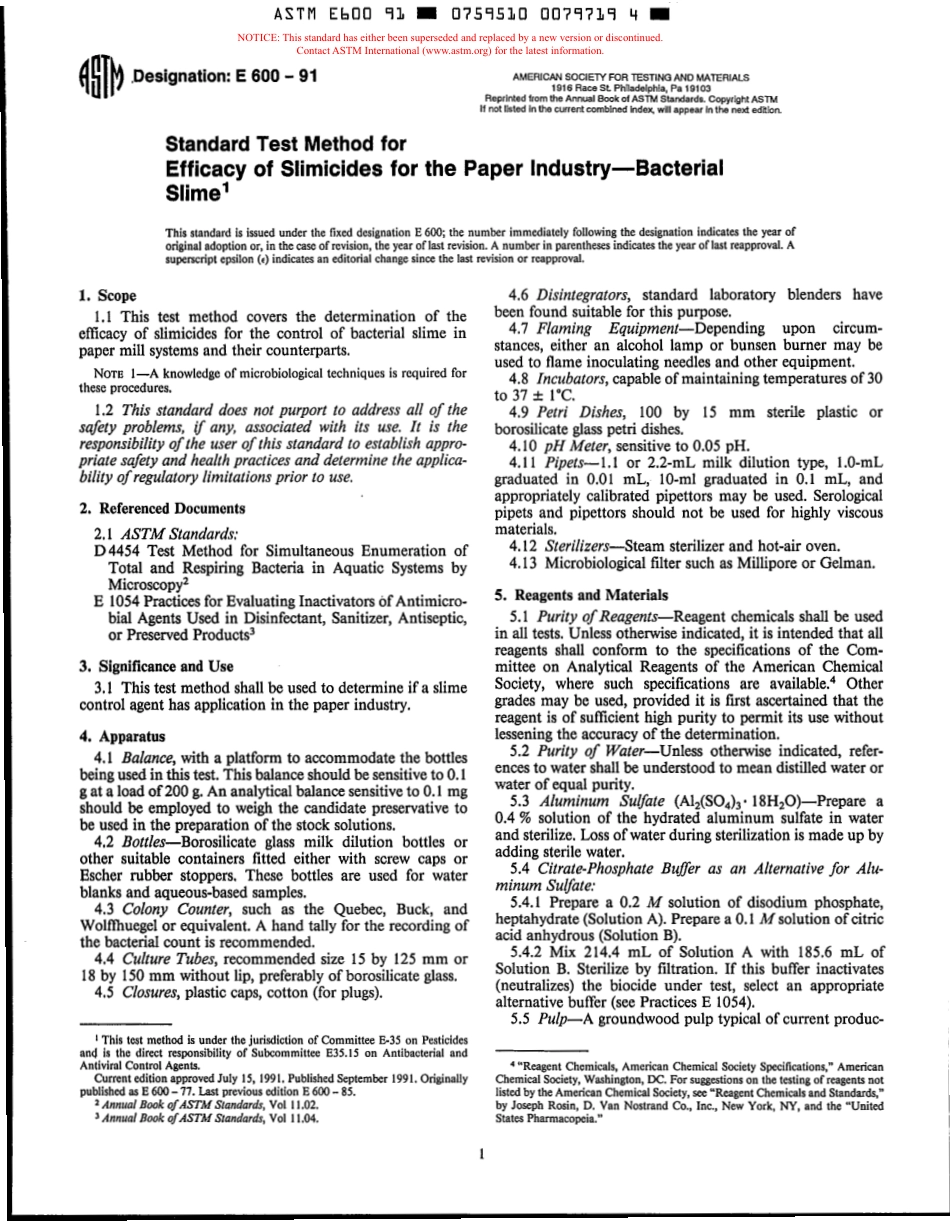 ASTM E600 - 91 scan.pdf_第1页