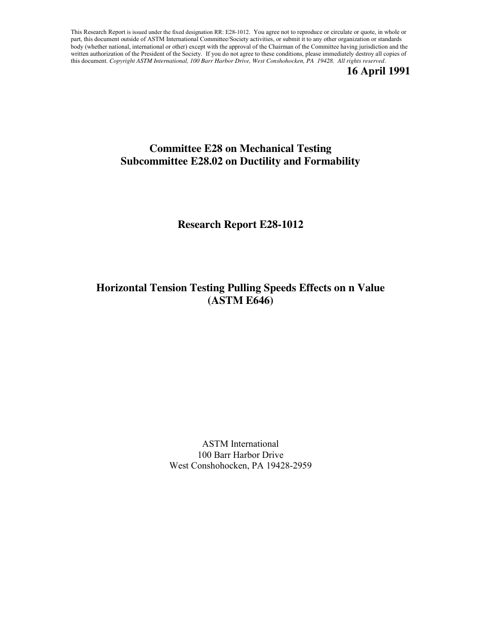 ASTM RR-E28-1012 1991.pdf_第1页