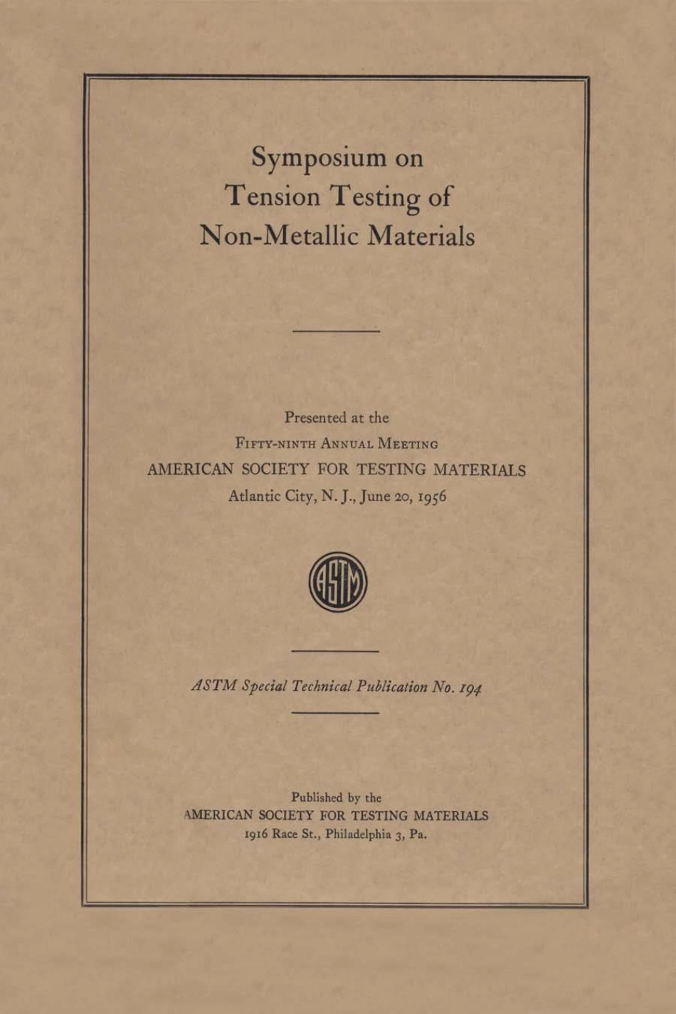 ASTM STP 194-1957.pdf_第1页